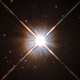 Proxima Centauri, our nearest neighboring star, as seen by Hubble. Image: Wikimedia